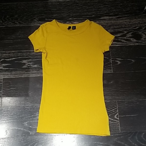 cynthia Rowley yellow t-shirt - Picture 1 of 1